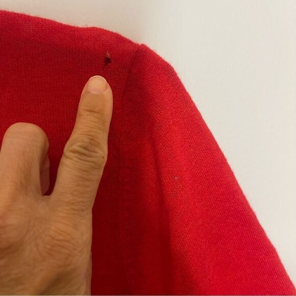 ZADIG & VOLTAIRE Ida CP Cashmere Zaddicted Tee FLAWED new no  tags - Picture 9 of 12